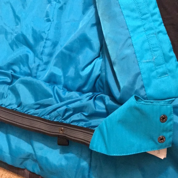 Roxy girls snow jacket w inner waist seal Sz 14 great condition - Picture 8 of 8